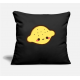 Cute Lemon Kawaii Lemons T-Shirt Gift Black Pillow